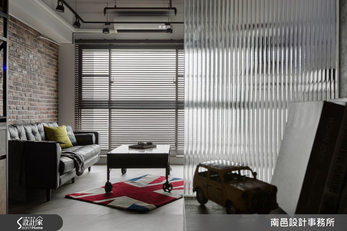 20坪＿工業風客廳案例圖片＿南邑設計事務所＿南邑_14之5
