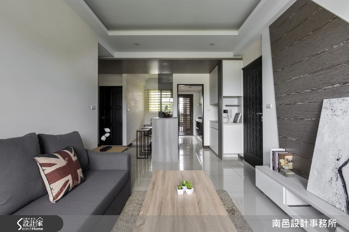 18坪新成屋(5年以下)＿現代風玄關客廳吧檯案例圖片＿南邑設計事務所＿南邑_15之3