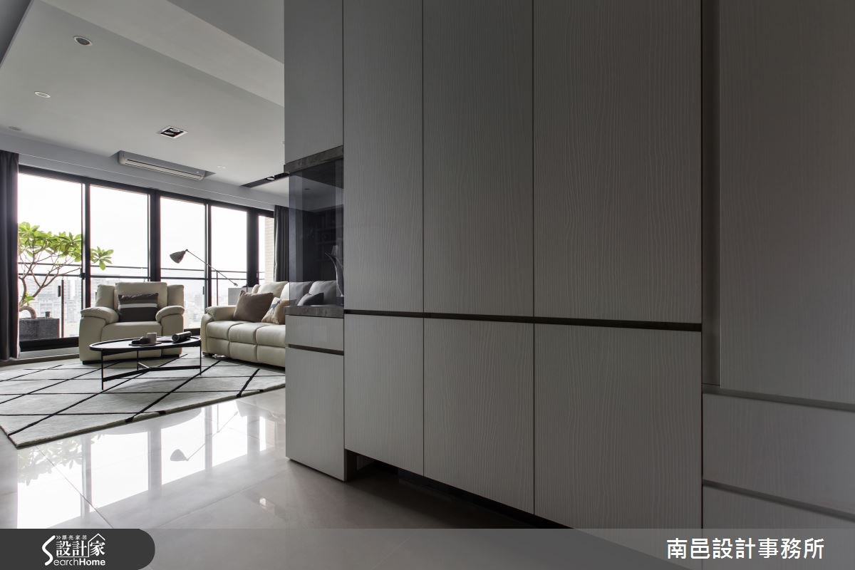 32坪新成屋(5年以下)＿現代風走廊案例圖片＿南邑設計事務所＿南邑_16之2