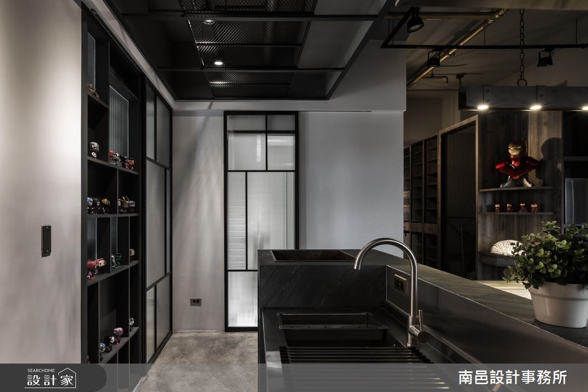 17坪新成屋(5年以下)＿工業風廚房案例圖片＿南邑設計事務所＿南邑_20之15