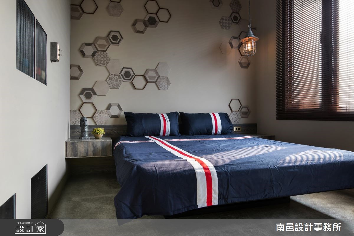 17坪新成屋(5年以下)＿工業風臥室案例圖片＿南邑設計事務所＿南邑_20之20