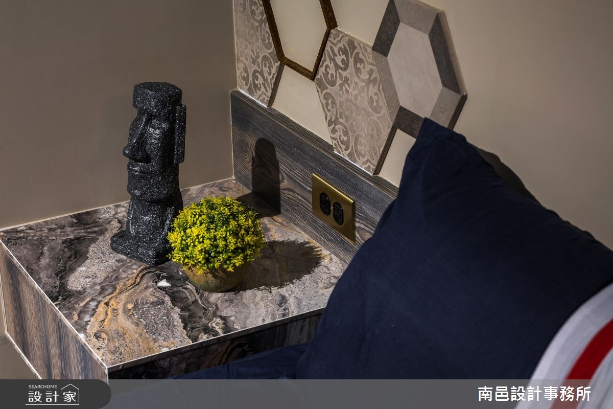 17坪新成屋(5年以下)＿工業風臥室案例圖片＿南邑設計事務所＿南邑_20之21