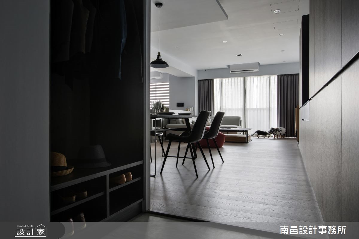 30坪新成屋(5年以下)＿現代風玄關寵物案例圖片＿南邑設計事務所＿南邑_21之1