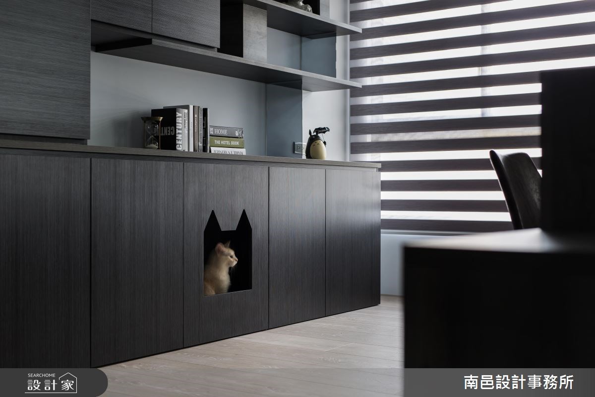 30坪新成屋(5年以下)＿現代風工作區寵物案例圖片＿南邑設計事務所＿南邑_21之15