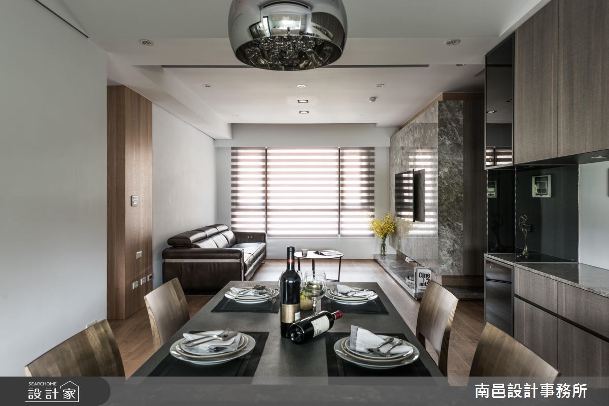 32坪新成屋(5年以下)＿現代風餐廳案例圖片＿南邑設計事務所＿南邑_22之4