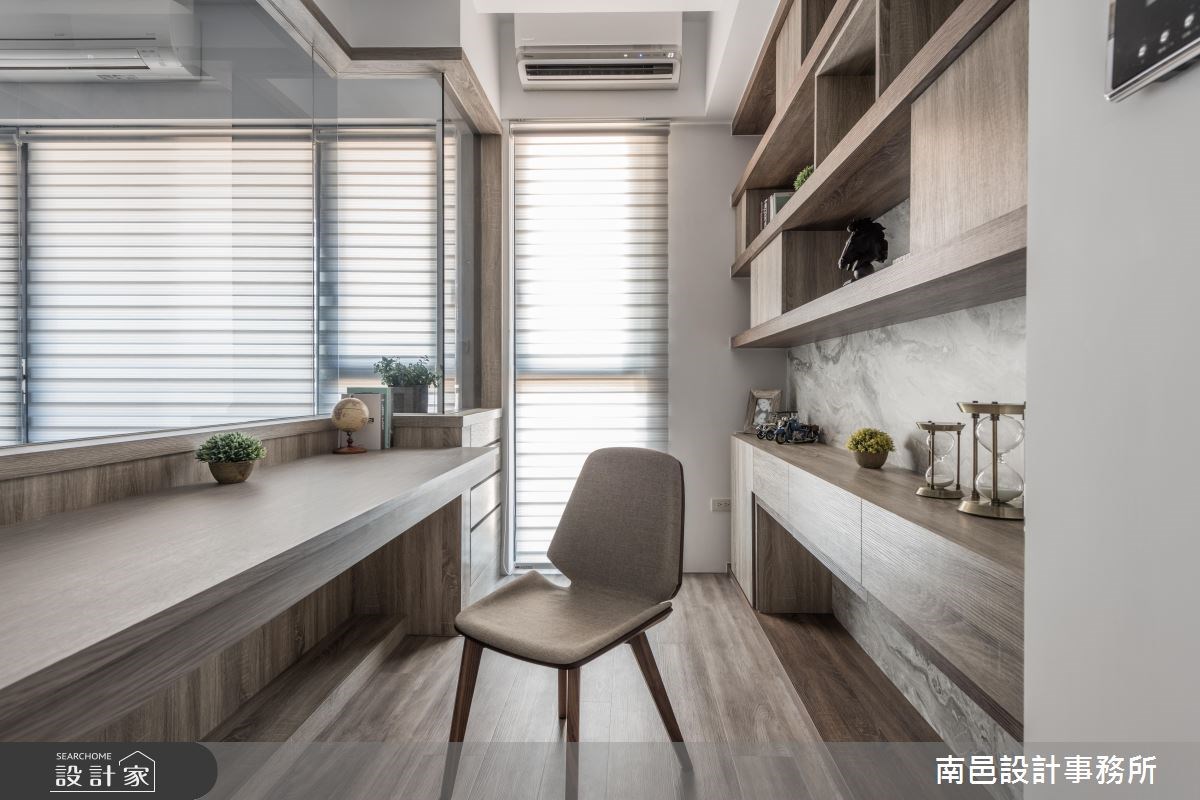 25坪新成屋(5年以下)＿現代風書房案例圖片＿南邑設計事務所＿南邑_24之13