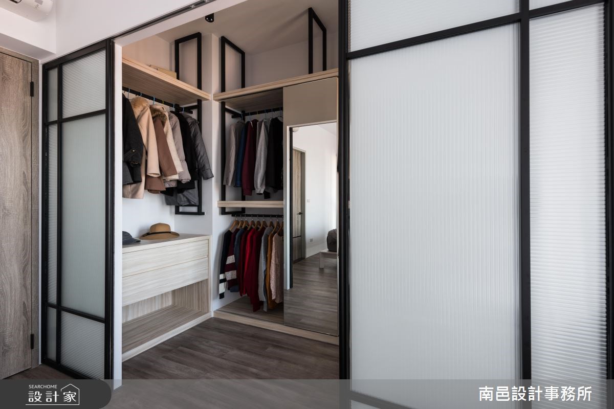 25坪新成屋(5年以下)＿現代風更衣間案例圖片＿南邑設計事務所＿南邑_24之17