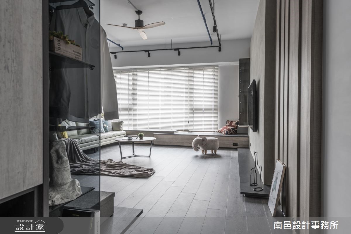 45坪新成屋(5年以下)＿現代風客廳案例圖片＿南邑設計事務所＿南邑_25之2