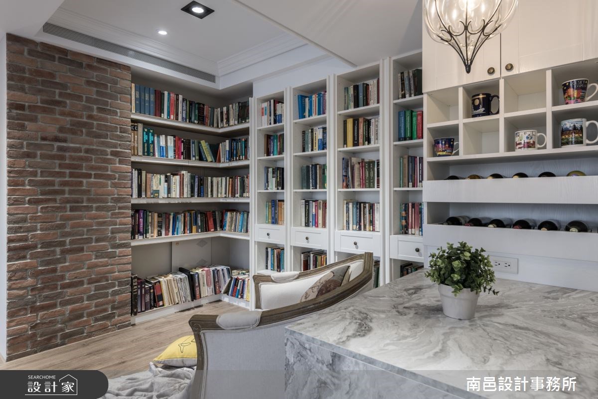 28坪新成屋(5年以下)＿美式風書房案例圖片＿南邑設計事務所＿南邑_26之7