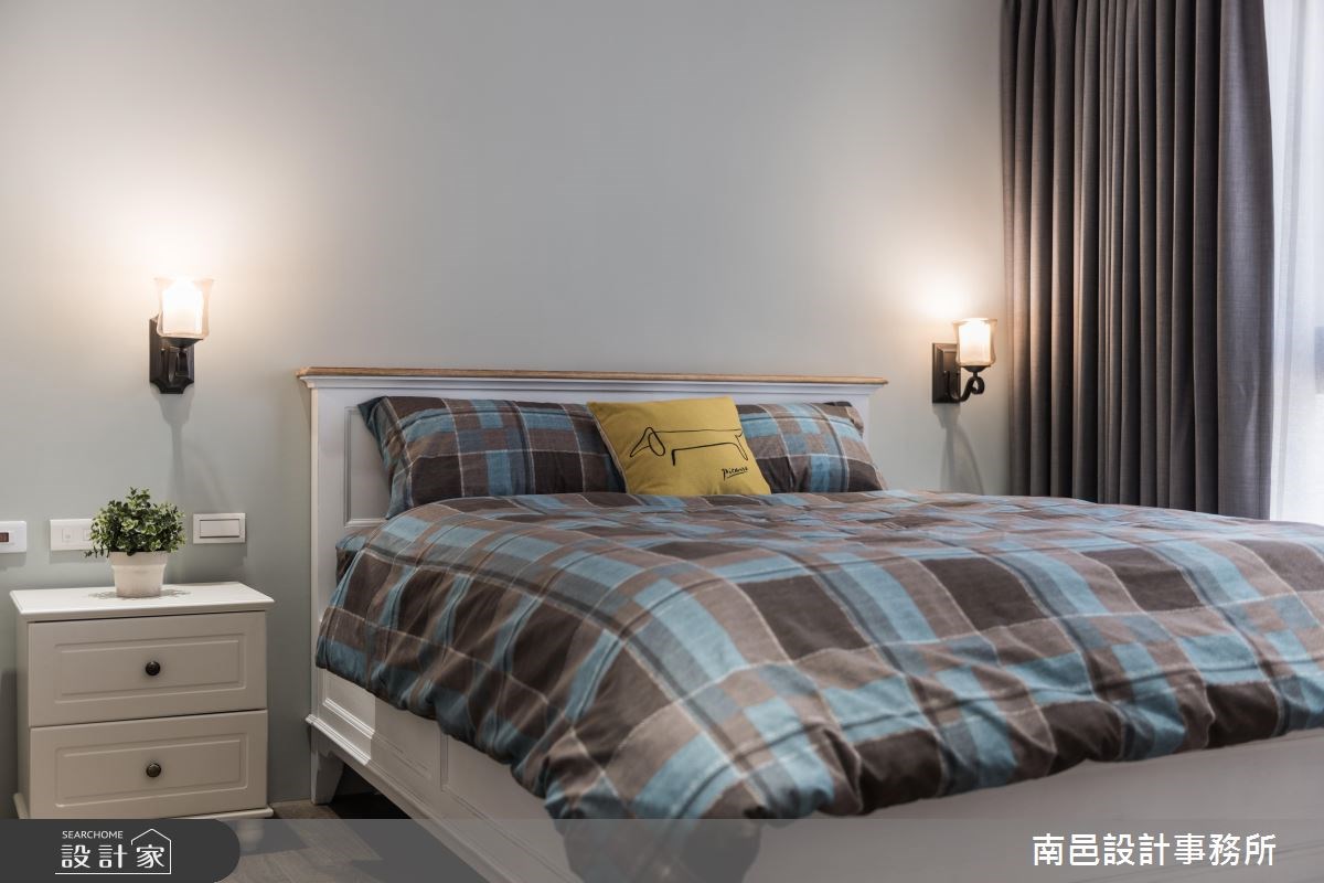 28坪新成屋(5年以下)＿美式風臥室案例圖片＿南邑設計事務所＿南邑_26之10