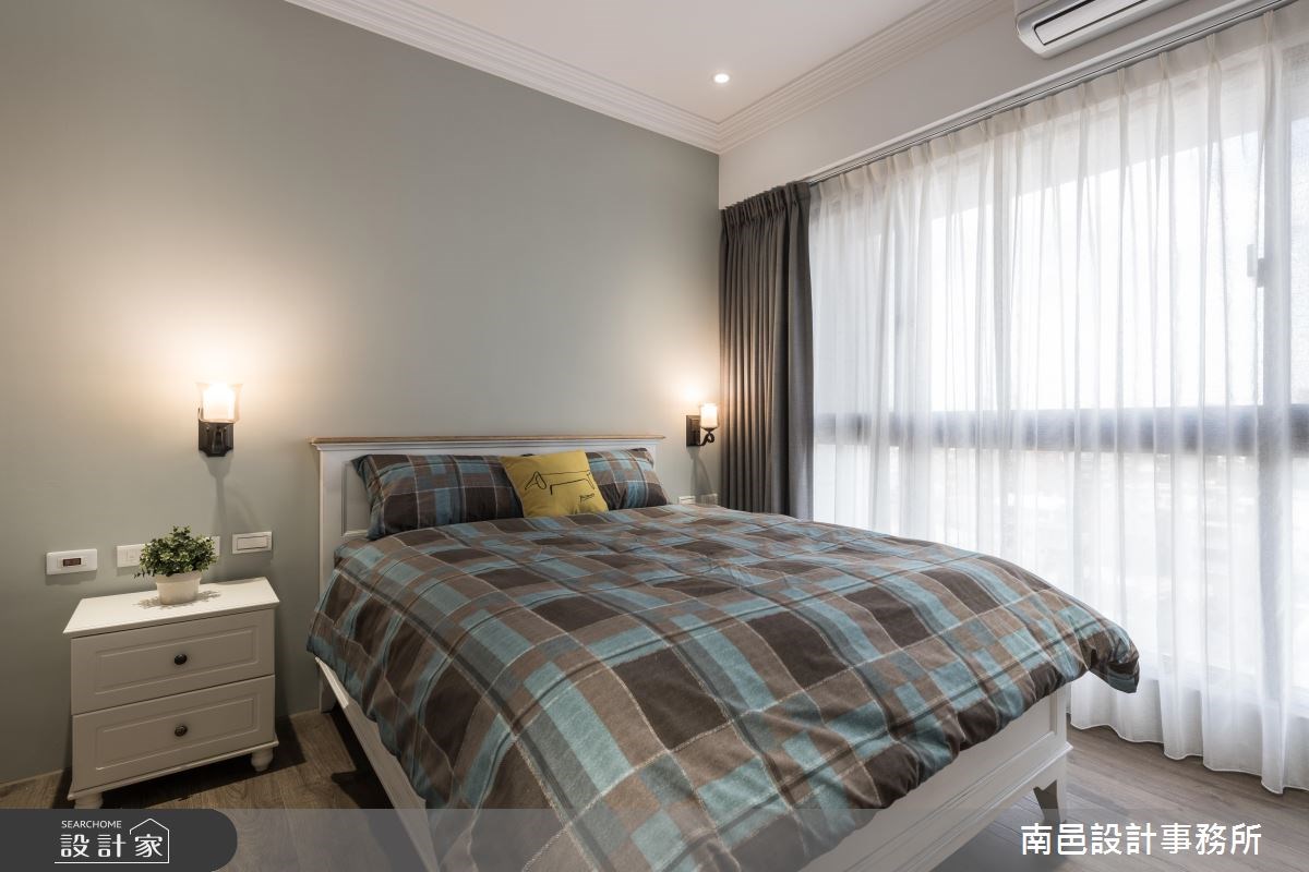 28坪新成屋(5年以下)＿美式風臥室案例圖片＿南邑設計事務所＿南邑_26之11