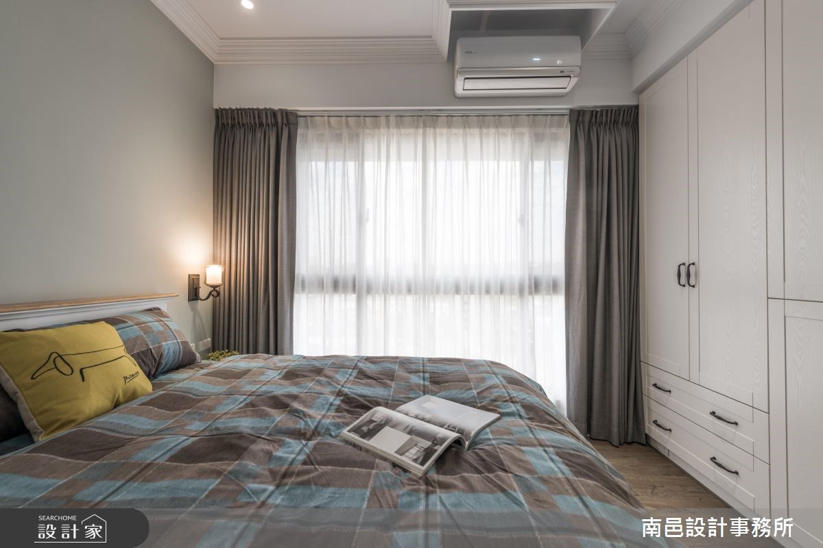 28坪新成屋(5年以下)＿美式風臥室案例圖片＿南邑設計事務所＿南邑_26之12