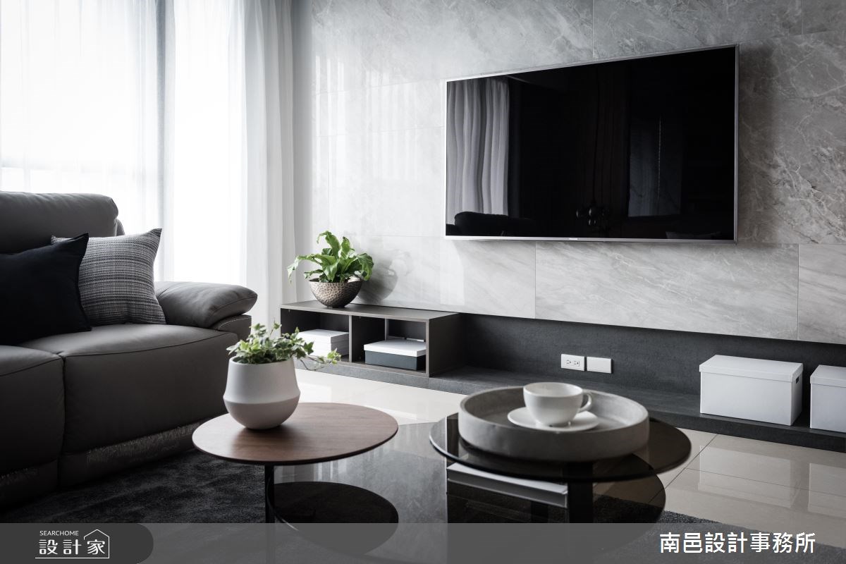 32坪新成屋(5年以下)＿現代風客廳案例圖片＿南邑設計事務所＿南邑_27之5