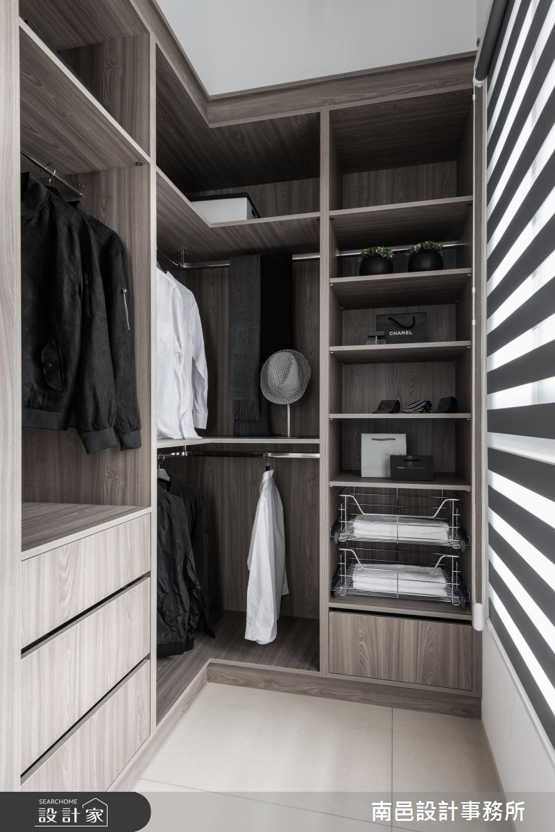 32坪新成屋(5年以下)＿現代風更衣間案例圖片＿南邑設計事務所＿南邑_27之20
