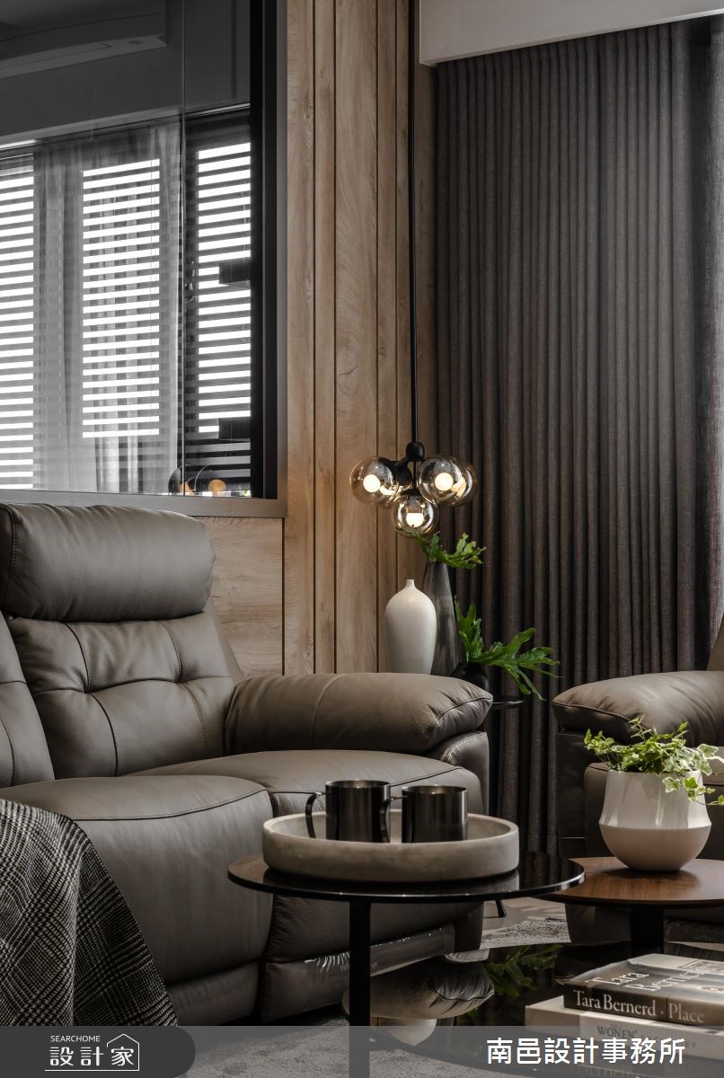 32坪新成屋(5年以下)＿現代風客廳案例圖片＿南邑設計事務所＿南邑_27之7