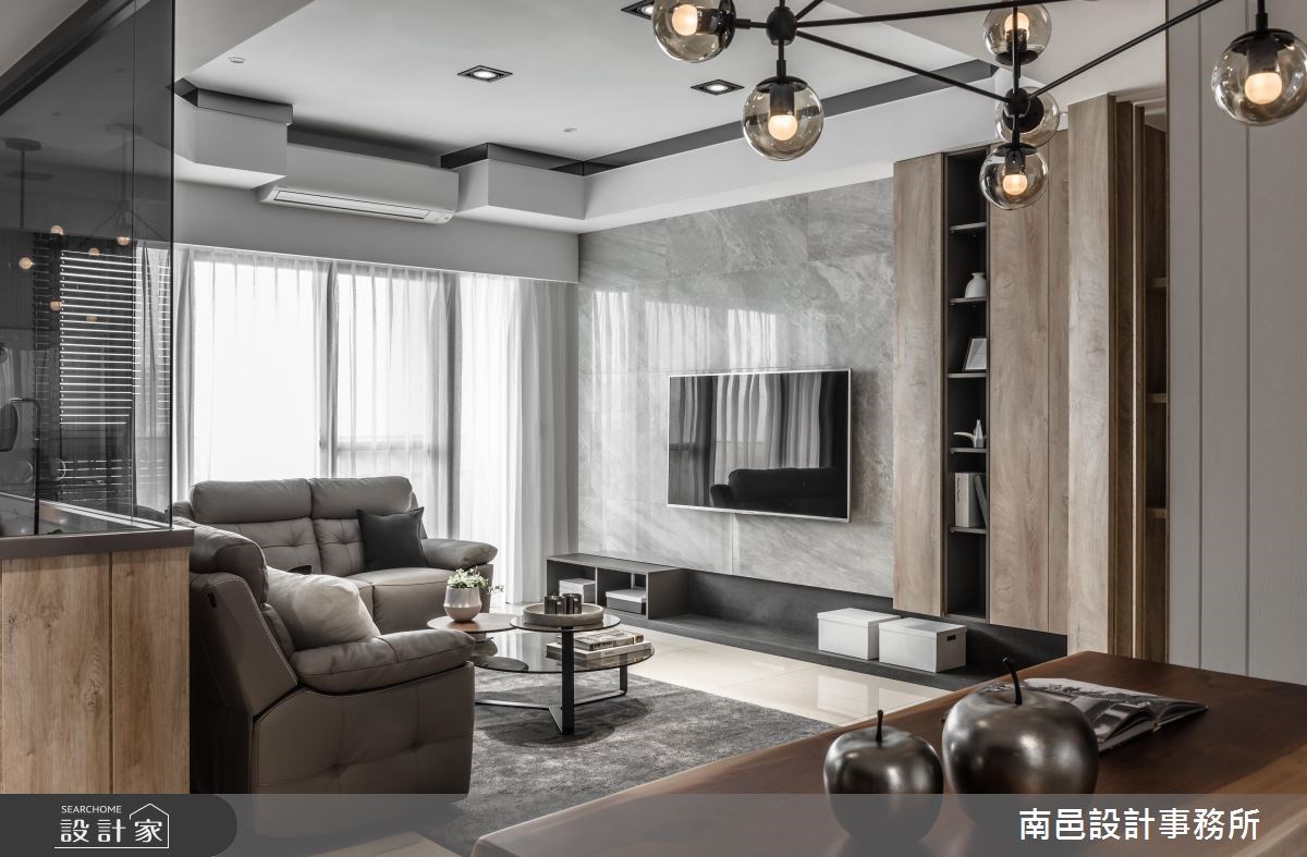 32坪新成屋(5年以下)＿現代風客廳案例圖片＿南邑設計事務所＿南邑_27之11