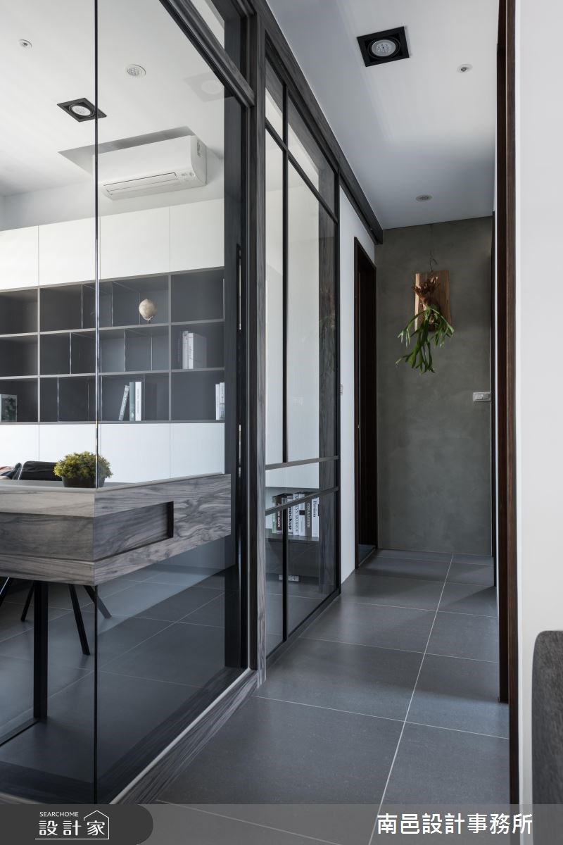 32坪新成屋(5年以下)＿現代風走廊案例圖片＿南邑設計事務所＿南邑_28之14