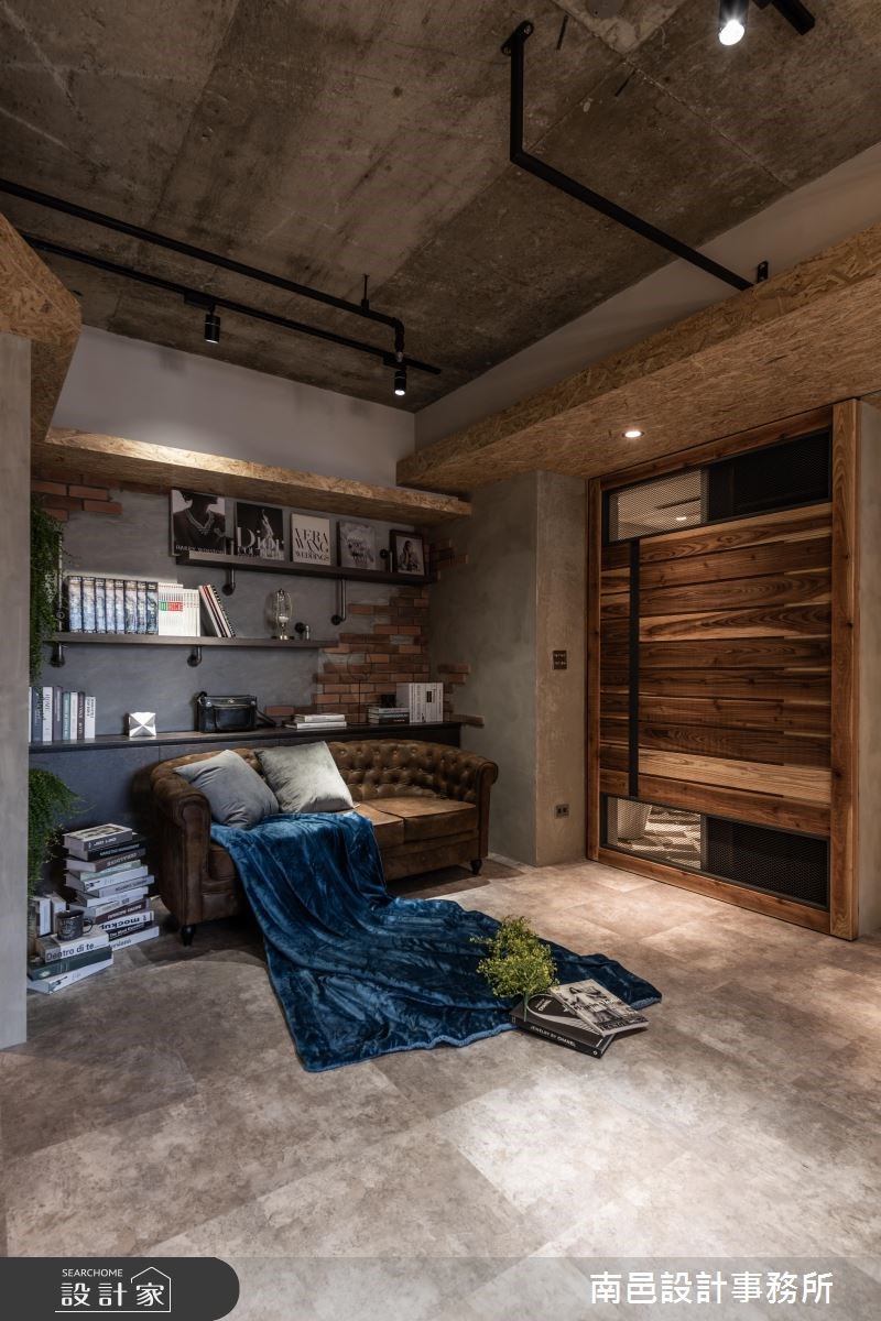 老屋(16~30年)＿工業風客廳案例圖片＿南邑設計事務所＿南邑_29之5