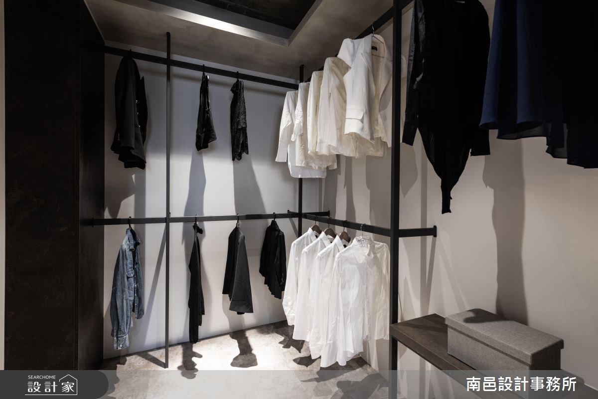 老屋(16~30年)＿工業風更衣間案例圖片＿南邑設計事務所＿南邑_29之13