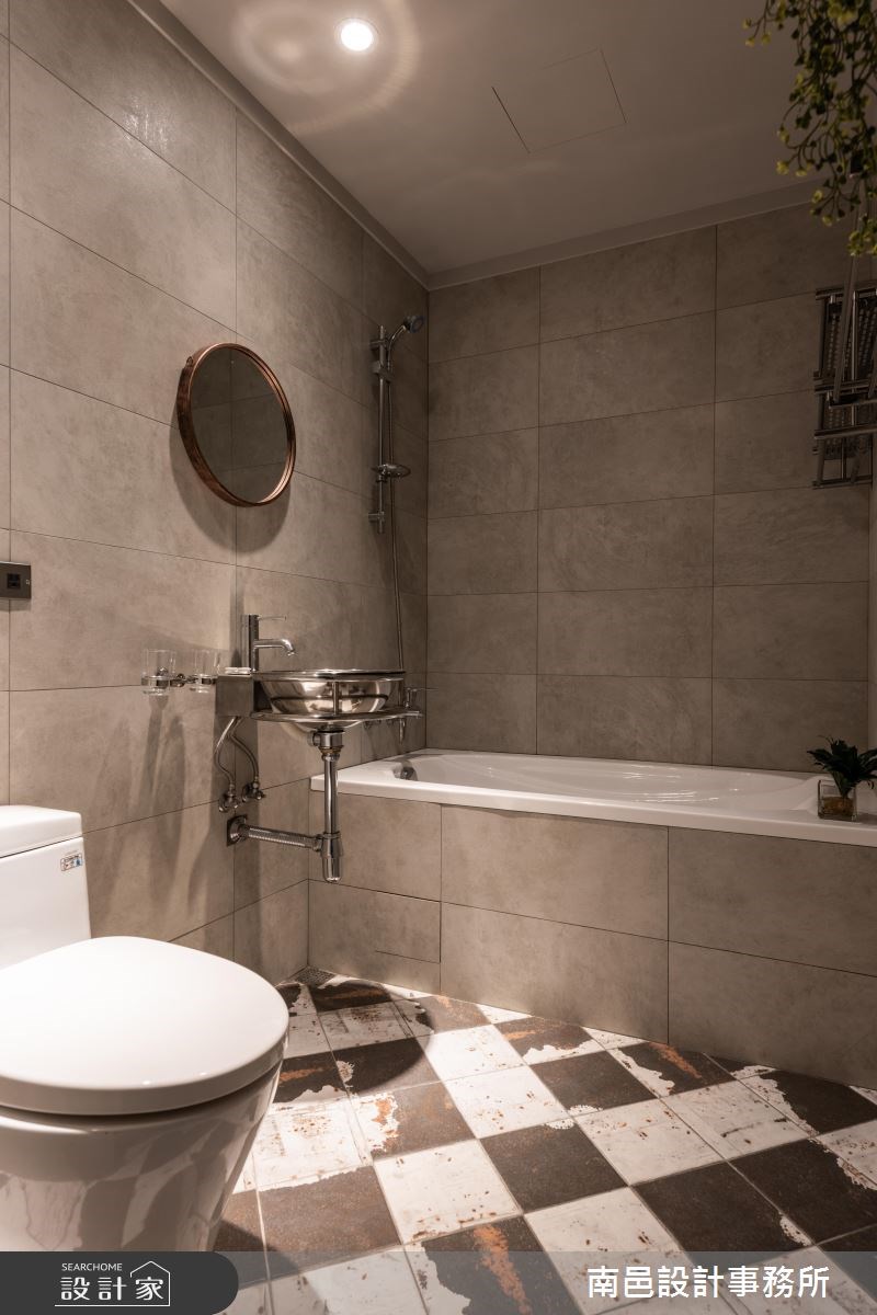 老屋(16~30年)＿工業風浴室案例圖片＿南邑設計事務所＿南邑_29之15