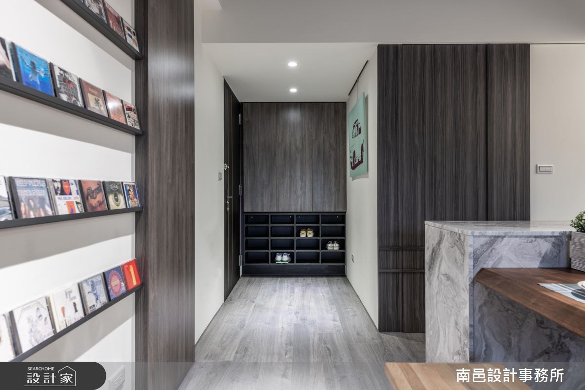 22坪新成屋(5年以下)＿現代風玄關案例圖片＿南邑設計事務所＿南邑_30之1