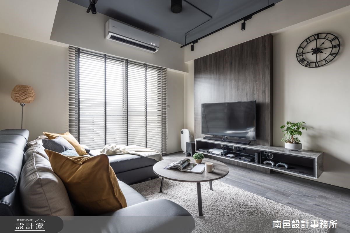 22坪新成屋(5年以下)＿現代風客廳案例圖片＿南邑設計事務所＿南邑_30之5