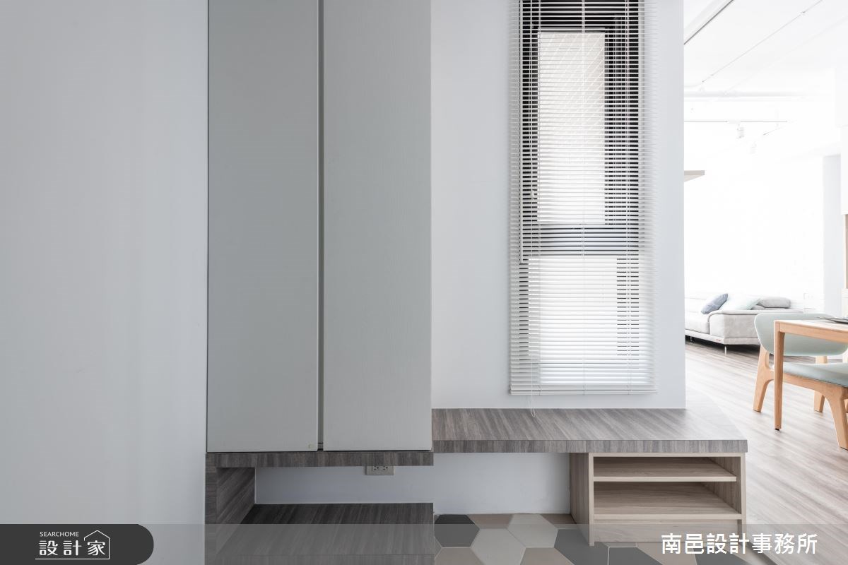 17坪新成屋(5年以下)＿北歐風玄關案例圖片＿南邑設計事務所＿南邑_31之1