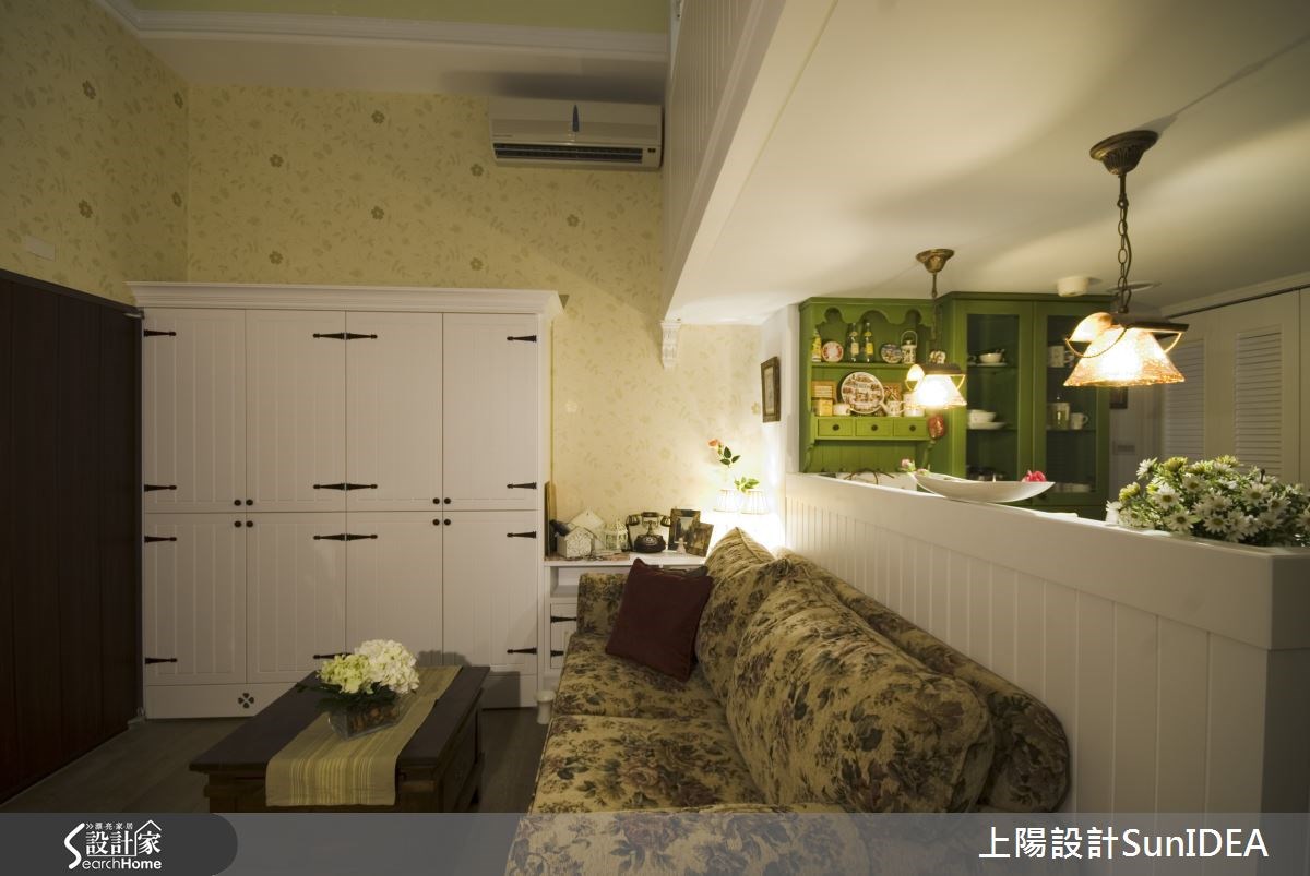10坪預售屋＿鄉村風客廳案例圖片＿上陽設計＿上陽_01之3