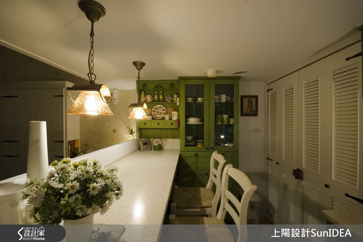 10坪預售屋＿鄉村風吧檯案例圖片＿上陽設計＿上陽_01之6