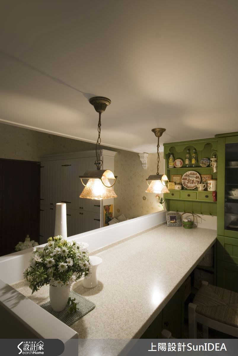 10坪預售屋＿鄉村風吧檯案例圖片＿上陽設計＿上陽_01之7