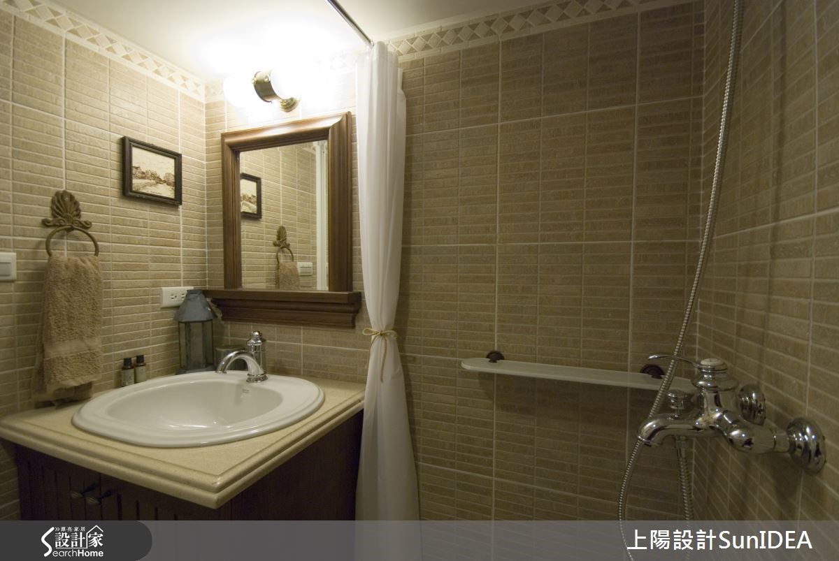 10坪預售屋＿鄉村風浴室案例圖片＿上陽設計＿上陽_01之19