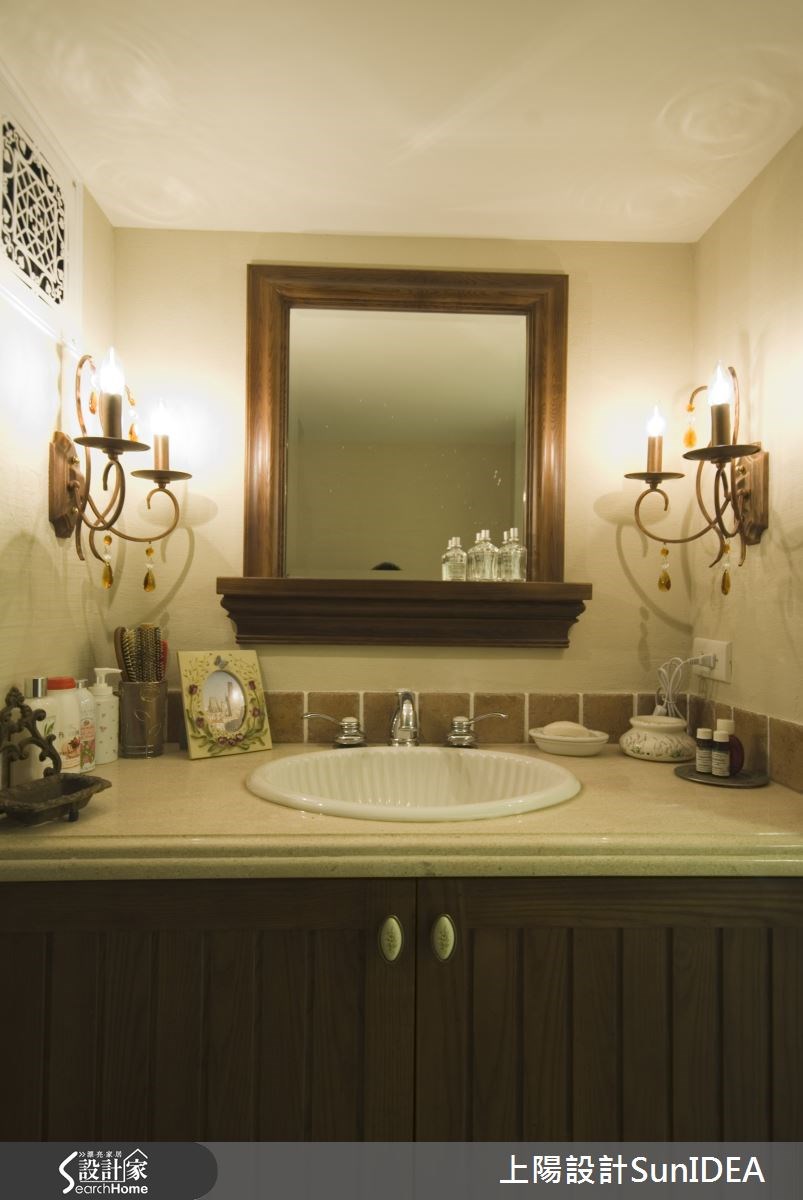 10坪預售屋＿鄉村風浴室案例圖片＿上陽設計＿上陽_01之27