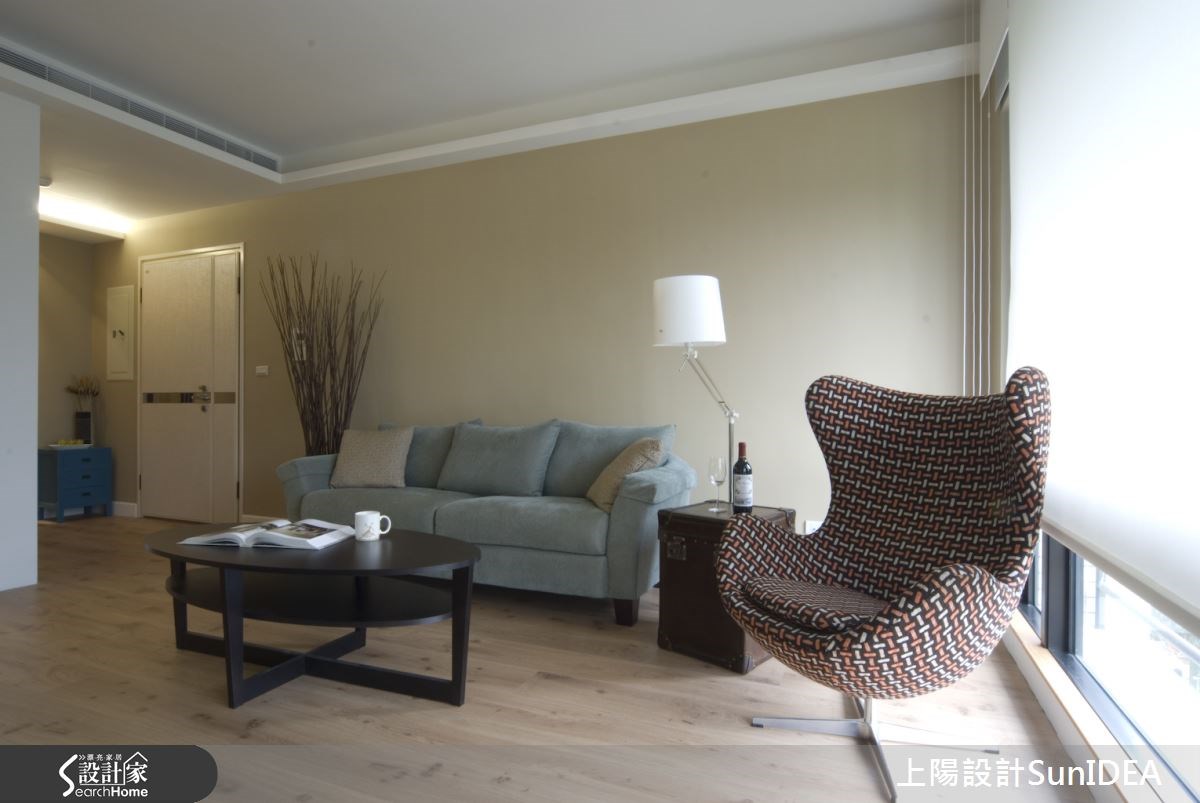 37坪預售屋＿北歐風客廳案例圖片＿上陽設計＿上陽_10之7