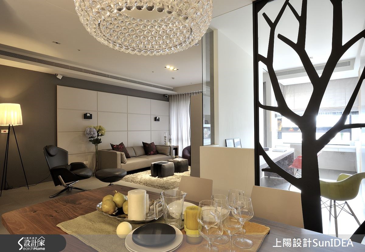 45坪新成屋(5年以下)＿現代風客廳餐廳案例圖片＿上陽設計＿上陽_15之11