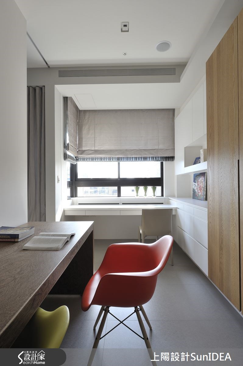 45坪新成屋(5年以下)＿現代風書房案例圖片＿上陽設計＿上陽_15之14