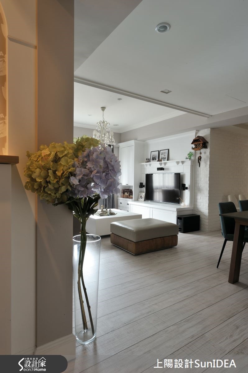 40坪預售屋＿北歐風客廳走廊案例圖片＿上陽設計＿上陽_12之2