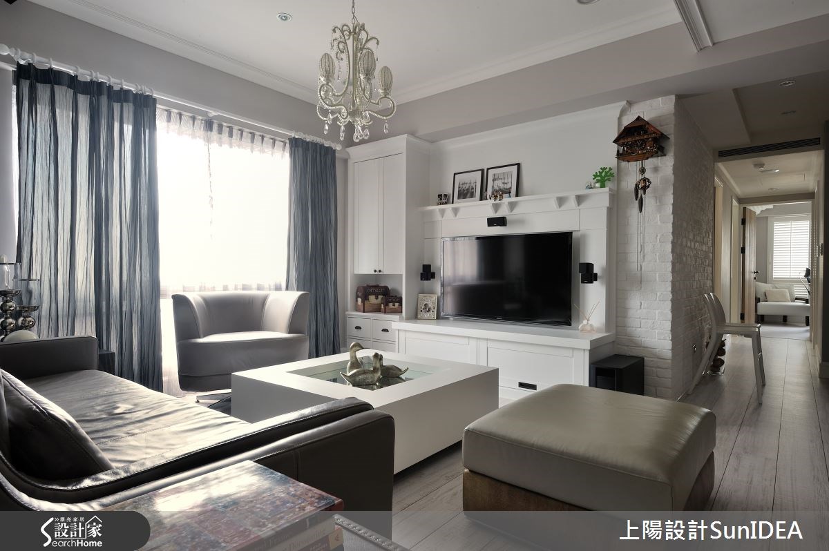 40坪預售屋＿北歐風客廳案例圖片＿上陽設計＿上陽_12之3