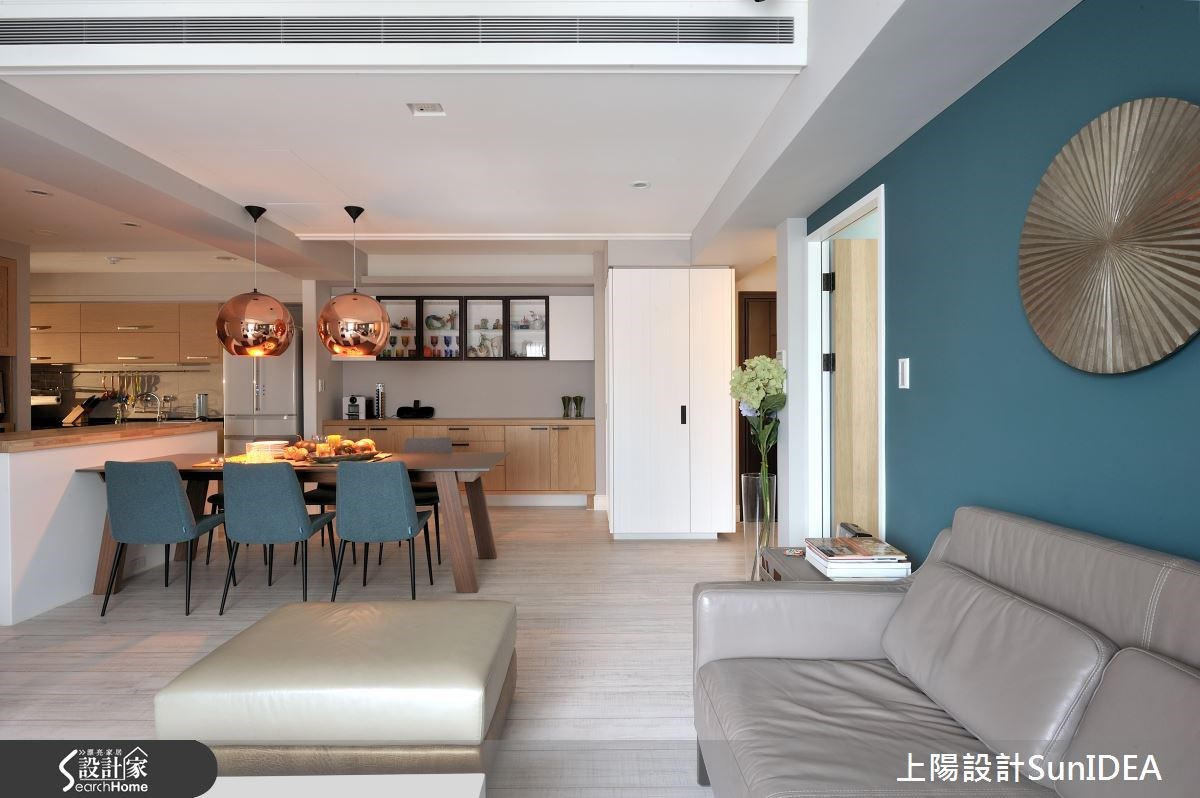 40坪預售屋＿北歐風客廳餐廳案例圖片＿上陽設計＿上陽_12之5