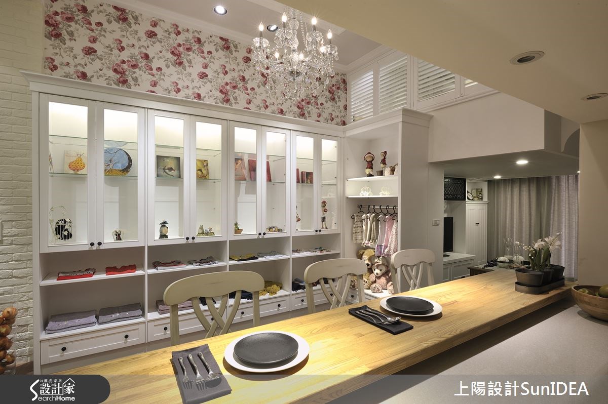 18坪新成屋(5年以下)＿鄉村風餐廳吧檯案例圖片＿上陽設計＿上陽_16之13