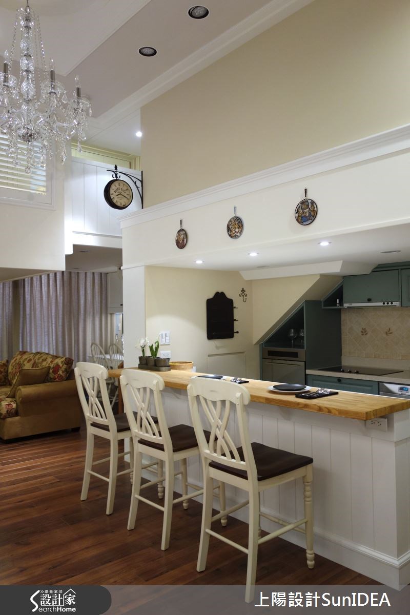 18坪新成屋(5年以下)＿鄉村風餐廳吧檯案例圖片＿上陽設計＿上陽_16之16