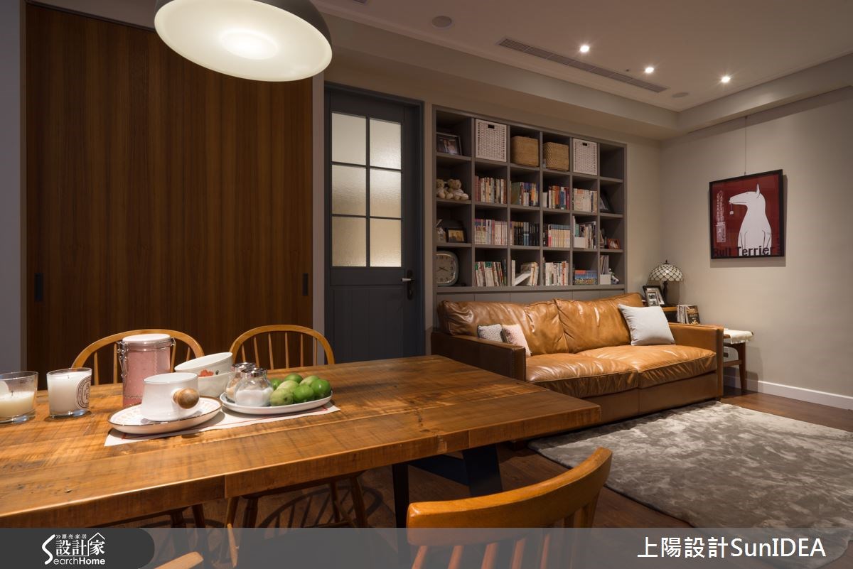 25坪新成屋(5年以下)＿鄉村風客廳餐廳案例圖片＿上陽設計＿上陽_18之9