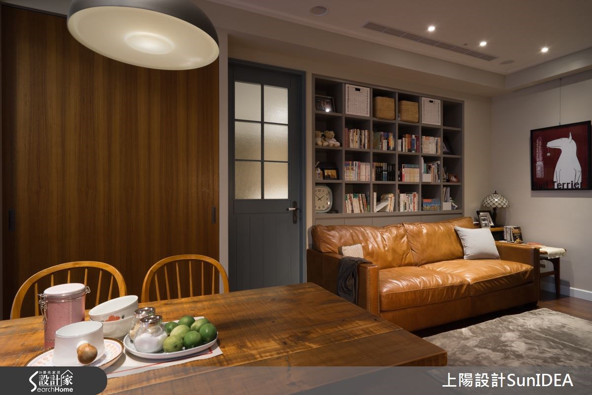 25坪新成屋(5年以下)＿鄉村風客廳餐廳案例圖片＿上陽設計＿上陽_18之10