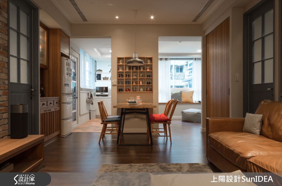 25坪新成屋(5年以下)＿鄉村風餐廳案例圖片＿上陽設計＿上陽_18之11