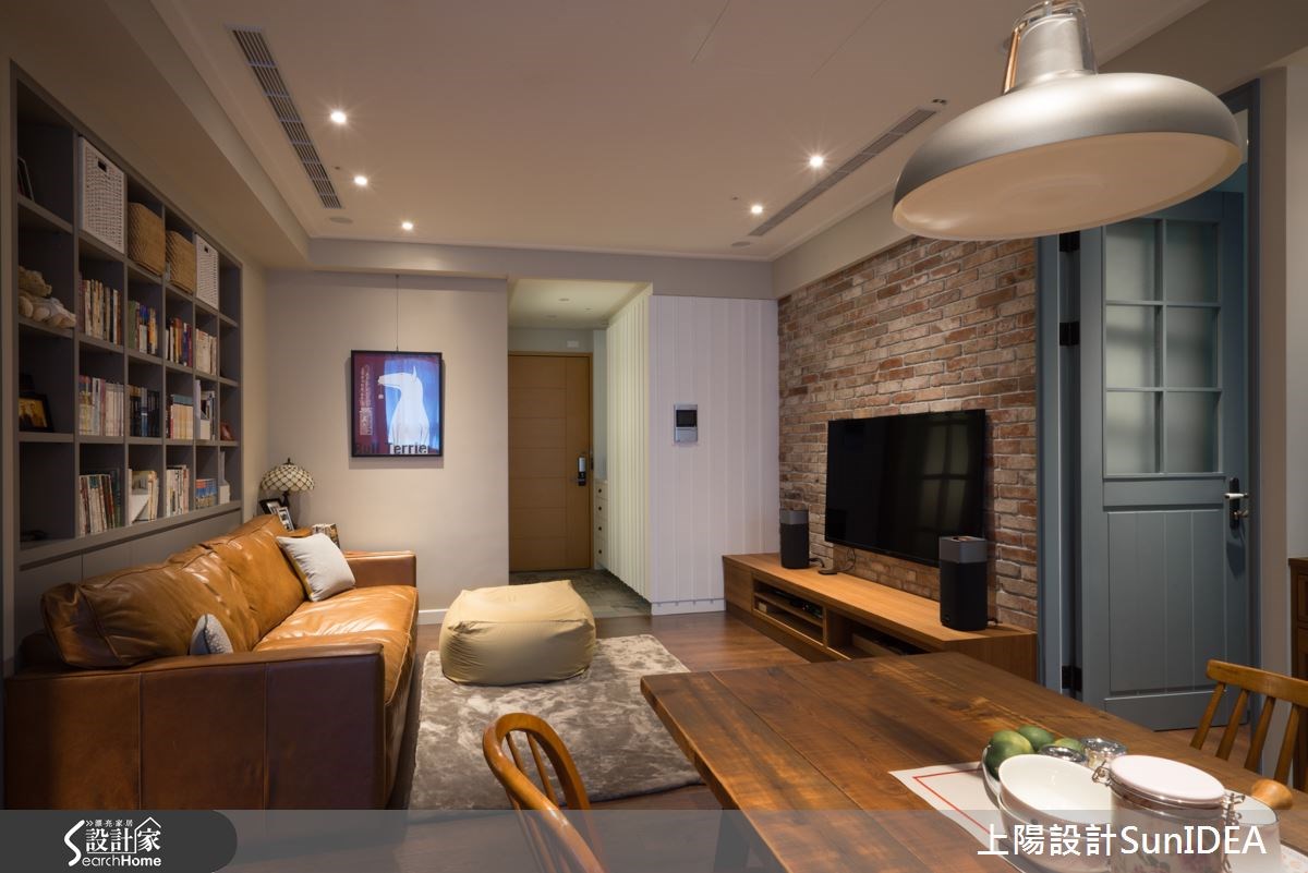 25坪新成屋(5年以下)＿鄉村風客廳餐廳案例圖片＿上陽設計＿上陽_18之13