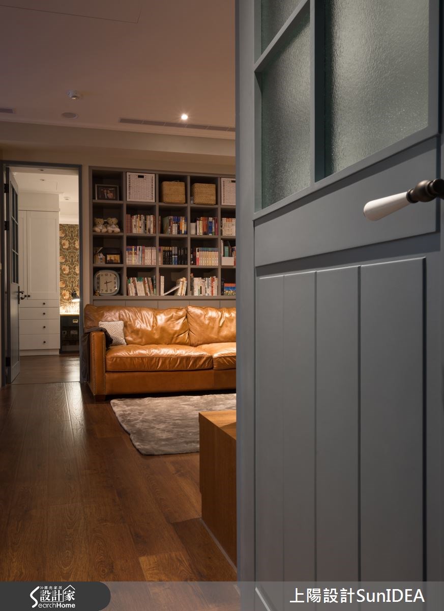 25坪新成屋(5年以下)＿鄉村風客廳走廊案例圖片＿上陽設計＿上陽_18之15