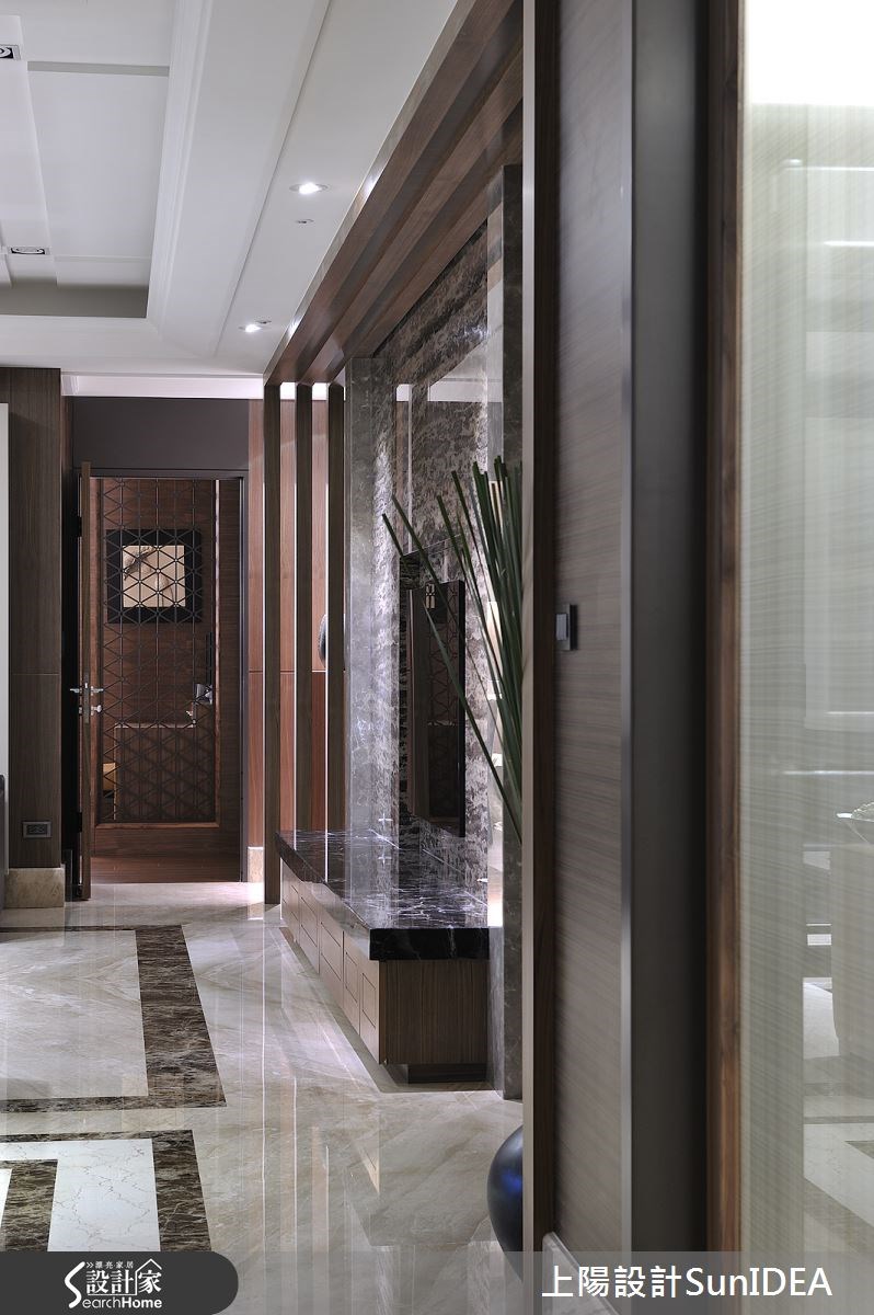 60坪預售屋＿現代風走廊案例圖片＿上陽設計＿上陽_19之3