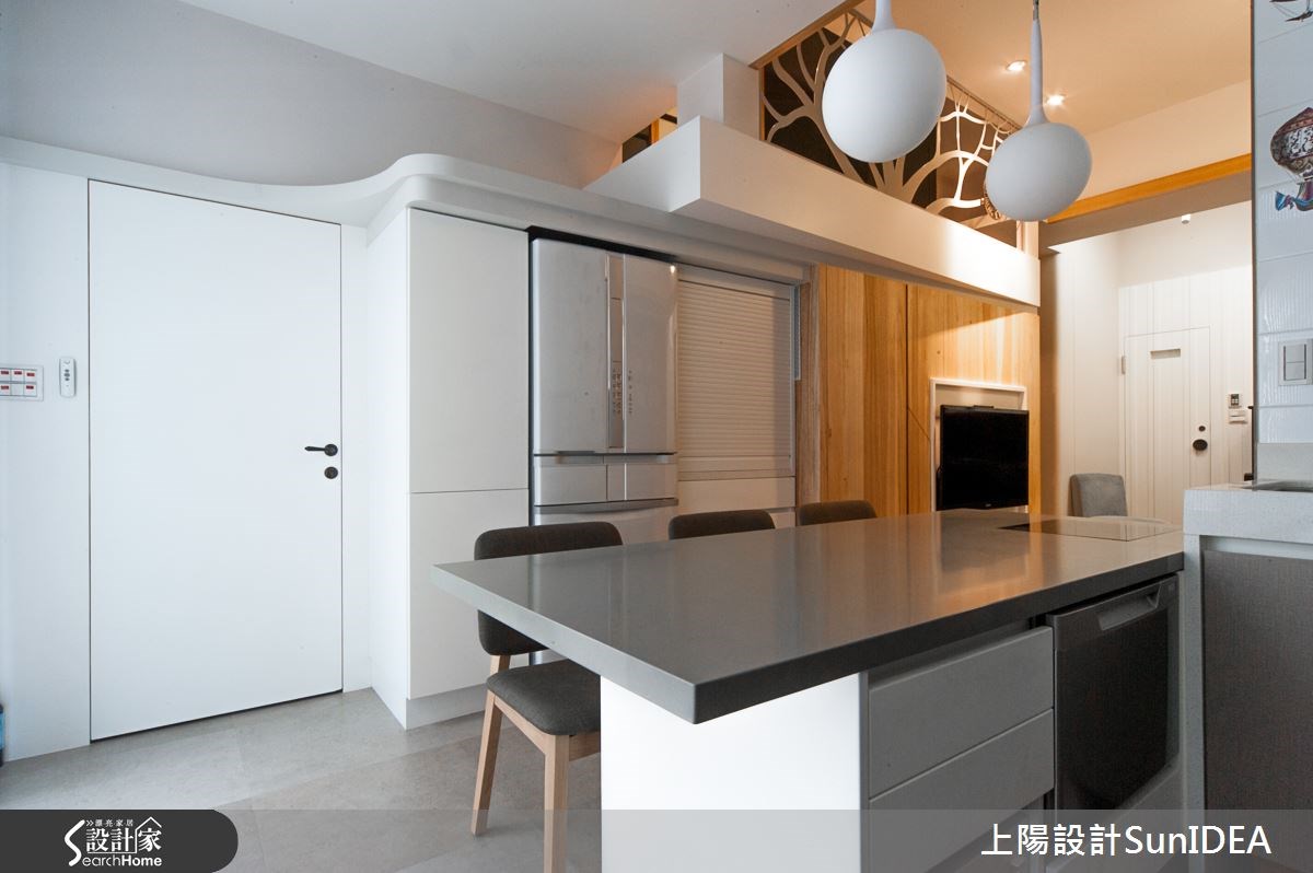 28坪新成屋(5年以下)＿現代風餐廳吧檯案例圖片＿上陽設計＿上陽_20之13