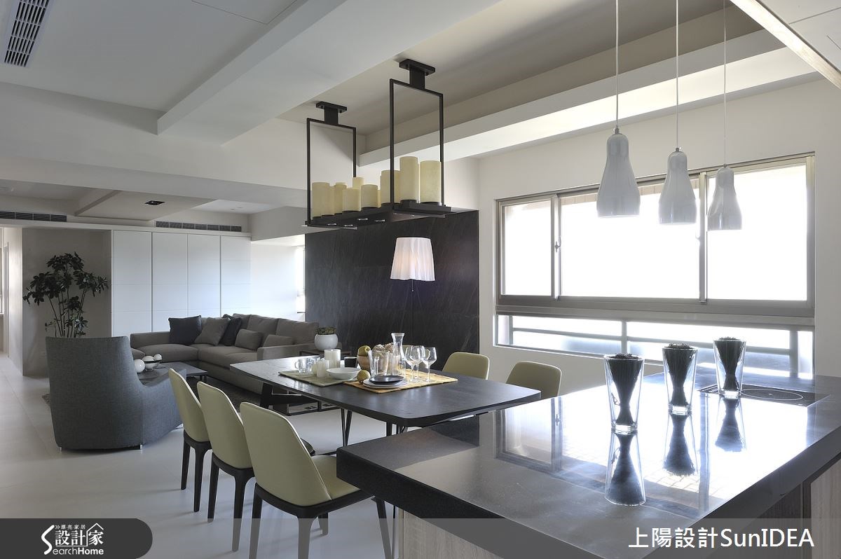65坪中古屋(5~15年)＿現代風餐廳吧檯案例圖片＿上陽設計＿上陽_21之10