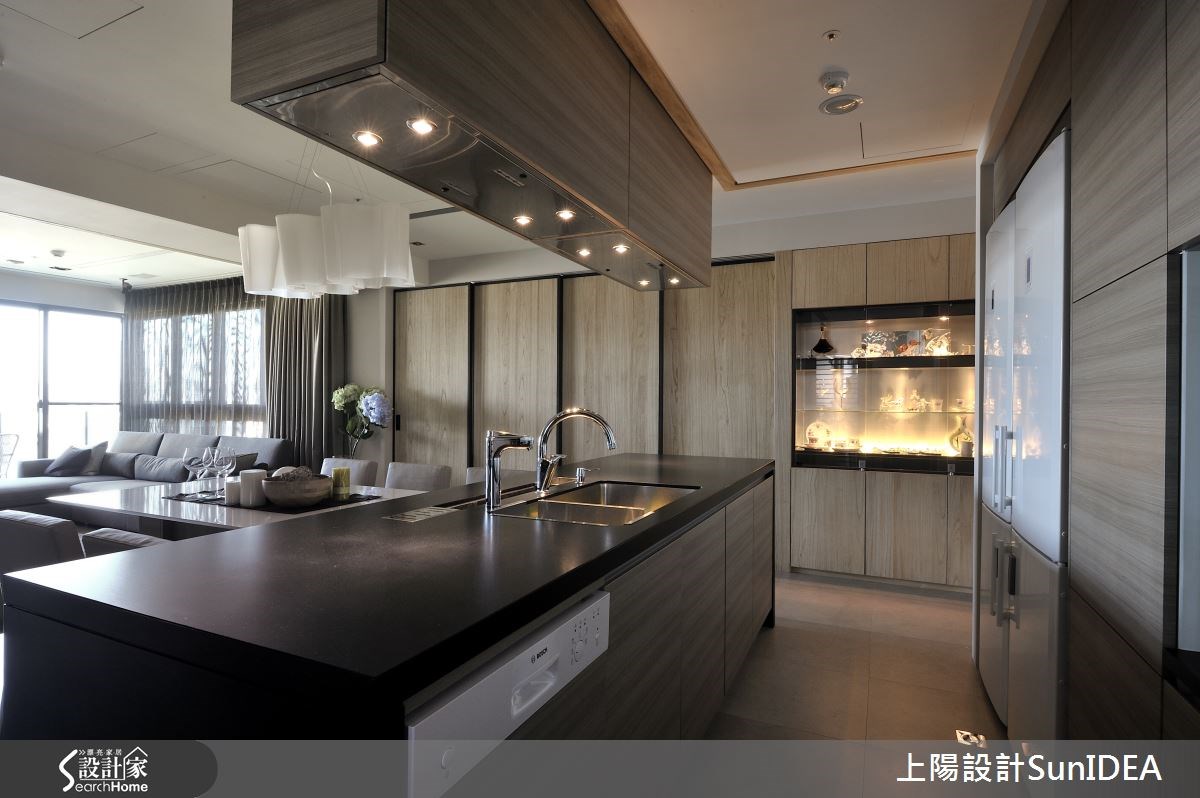 50坪新成屋(5年以下)＿現代風餐廳廚房案例圖片＿上陽設計＿上陽_23之12