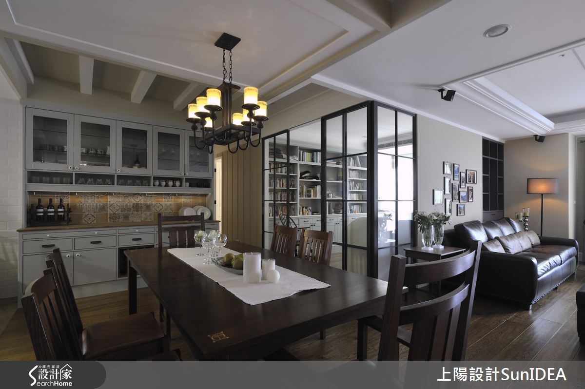 50坪新成屋(5年以下)＿美式風餐廳案例圖片＿上陽設計＿上陽_25之8
